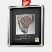 Babysittin Metalen Ornament (Links)