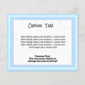 Babysitting Zomerkamp na schoolopvang Flyer (Achterkant)