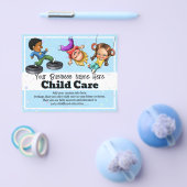 Babysitting Zomerkamp na schoolopvang Flyer (Enkel)