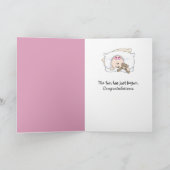 Babysneakers voor nichtje kaart (Binnen)