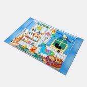 Babyspeelkamer Deuren Deurmat (Schuin)