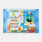 Babyspeelkamer Deuren Deurmat (Voorkant)