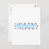 BabySteps Briefkaart (Voorkant / Achterkant)