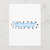 BabySteps Briefkaart (Voorkant)