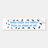 BabyStps Bumpersticker (Voorkant)