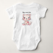  babyt-shirts romper (Achterkant)