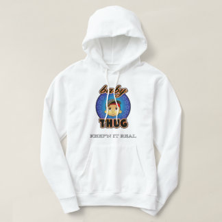babyTHUG Baby Face White Hoodie