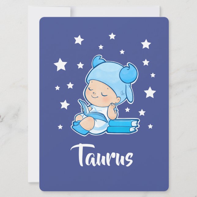 Babytoon Taurus Collectable Kaart (Voorkant)