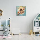 Babyuilennursery Vierkante Klok