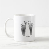 Babyvoetafdruk Koffiemok (Links)