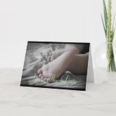 Babyvoetjes Aankondiging (Voorkant)