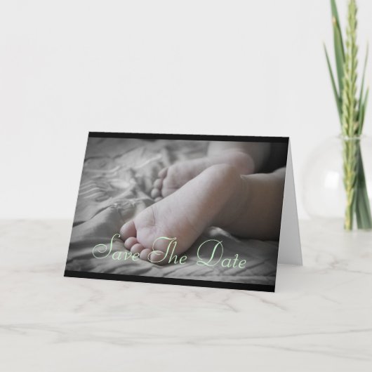 Babyvoetjes Aankondiging (Voorkant)