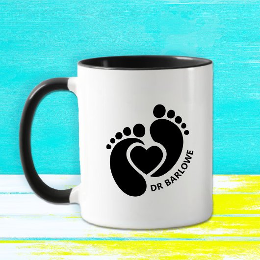 Babyvoetjes Hart Mok