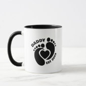 Babyvoetjes mok voor papa (Links)