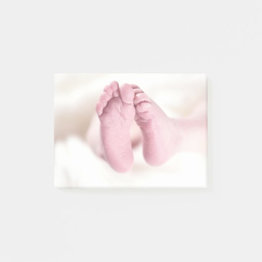 Babyvoetjes Post-it® Notes (Voorkant)