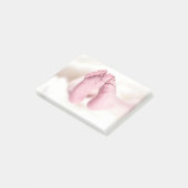 Babyvoetjes Post-it® Notes (Schuin)