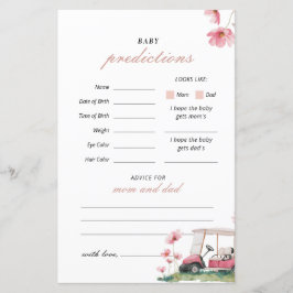 Babyvoorspellingen Laten we Par-tee Baby Shower Sp
