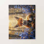 Babyvos in de seringen legpuzzel (Verticaal)