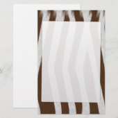 Babyzebra Briefpapier (Voorkant / Achterkant)