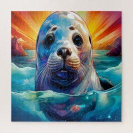 Babyzeehond Legpuzzel