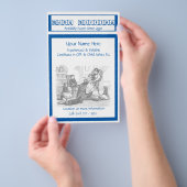 Babyzittend en kindzorgbrochure flyer (Hand)