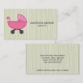 Babyzittend Visitekaartje (Voorkant / Achterkant)