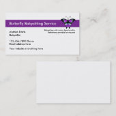 Babyzittende Visitekaartjes (Voorkant / Achterkant)