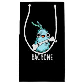 Bac Bone Funny Bacteria Pun Klein Cadeauzakje (Voorkant)