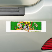 BaC Stiker Samba Batucada Brasil Bumpersticker (Op auto)