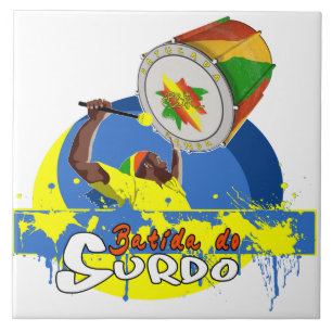 BaC Stuff Surdo Special K Samba Batucada Brasil Tegeltje