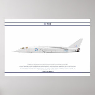BAC TSR-2 XR222 POSTER
