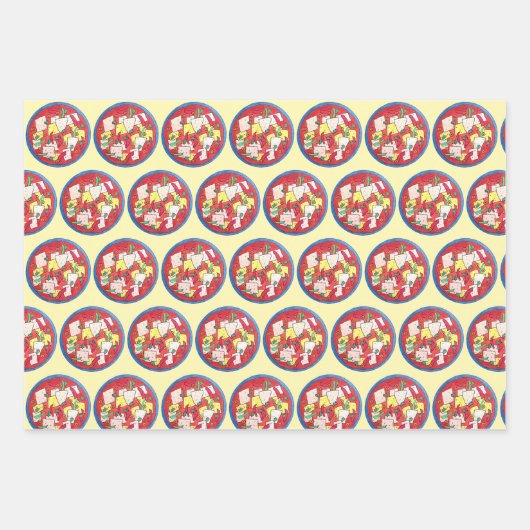 Bacalao Puerto Ricaanse Cuisine Salted Cod Fish St Inpakpapier Vel (Voorkant 2)