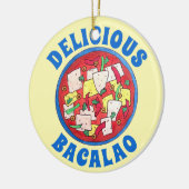 Bacalao Puerto Ricaanse Cuisine Salted Cod Fish St Keramisch Ornament (Links)