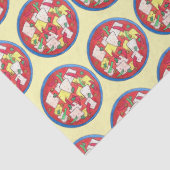 Bacalao Puerto Ricaanse Cuisine Salted Cod Fish St Tissuepapier (Detail)