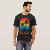 Bacalar Mexico Family Vacation Beach Tropical T-shirt (Voorkant volledig)