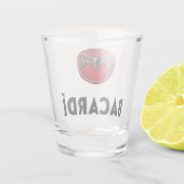 Bacardi Shot Glas (Achterkant)
