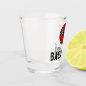 Bacardi Shot Glas (Links)