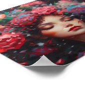 Baccara-Roos Poster (Hoek)