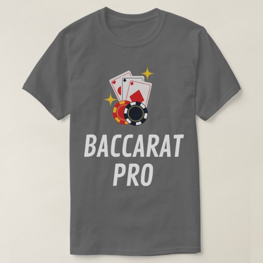 Baccarat Pro T-shirt (Design voorkant)