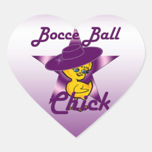Bacce Ball Chick #9 Hart Sticker