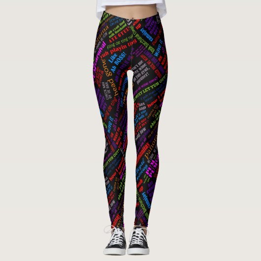Bacchanaal in De Carnaval2 Leggings (Voorkant)