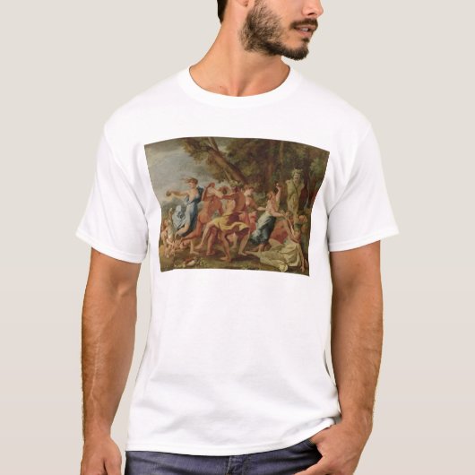 Bacchanal before a Herm, c.1634 T-shirt (Voorkant)