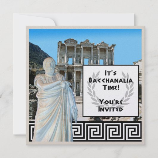 Bacchanalia Time Kaart (Voorkant)