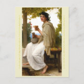Bacchante door William Bouguereau Briefkaart (Voorkant)