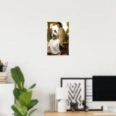 Bacchante door William Bouguereau Poster (Thuiskantoor)