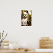 Bacchante door William Bouguereau Poster (Keuken)