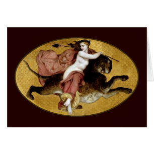 Bacchante op een panter