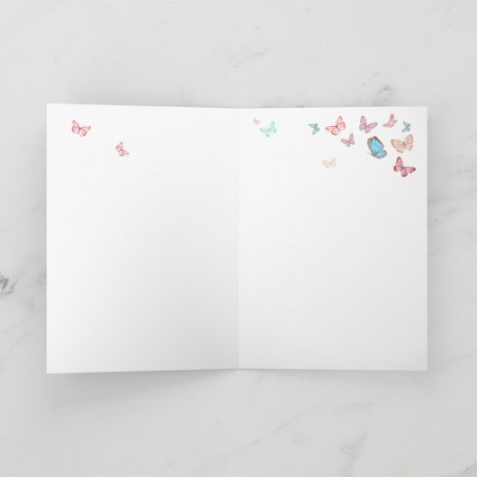 Bacchante van de lente Wenskaart Kaart (Binnen)