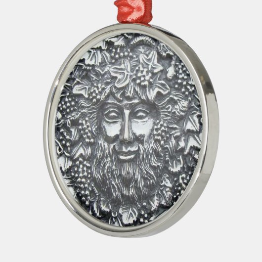 Bacchus 1 metalen ornament (Links)