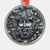 Bacchus 1 metalen ornament (Voorkant)